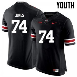 Youth Ohio State Buckeyes #74 Jamarco Jones Black Nike NCAA College Football Jersey Copuon JNB8844LV